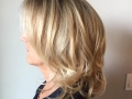 Highlights and blowdry with keratin with thermique, elixir ultime oil cream