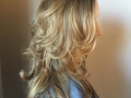 Highlights blow dry with nectar thermique and elixir ultime oil mist